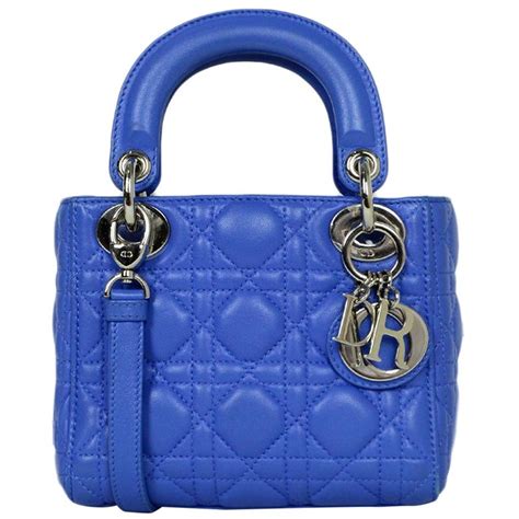 mini blue lady dior velvet bag price|Dior lambskin bag.